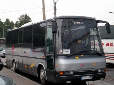 Bus rental in Madrid, Spain MAN 30 seats